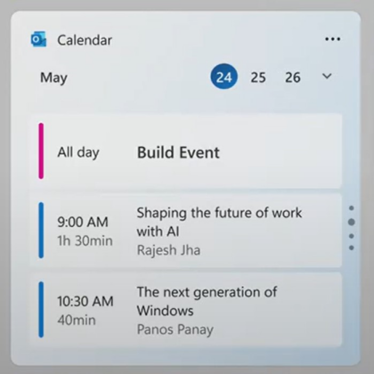 kalendar Microsoft Build 2023 a planovane udalosti
