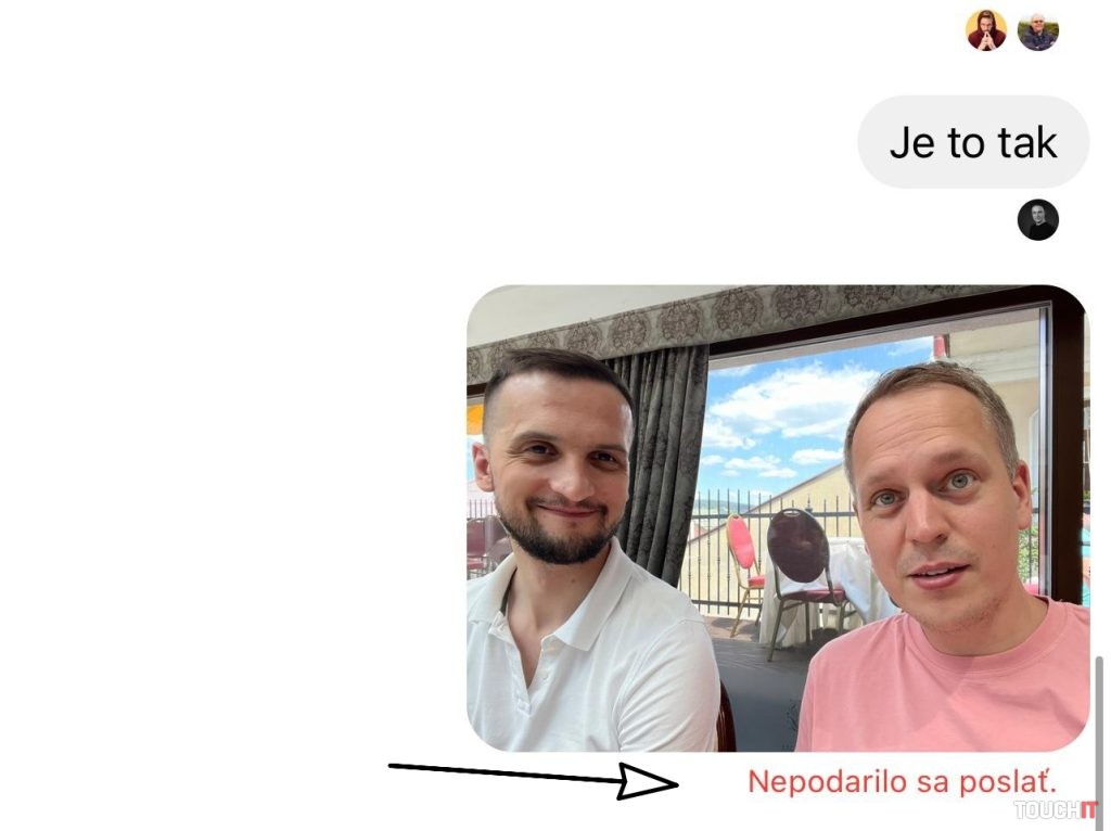 chyba messenger neposiela obrazky