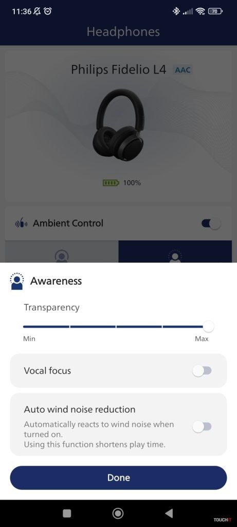 philips fidelio l4 aplikacia a nastavenie sluchadiel