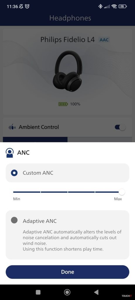 philips fidelio l4 aplikacia a nastavenie sluchadiel