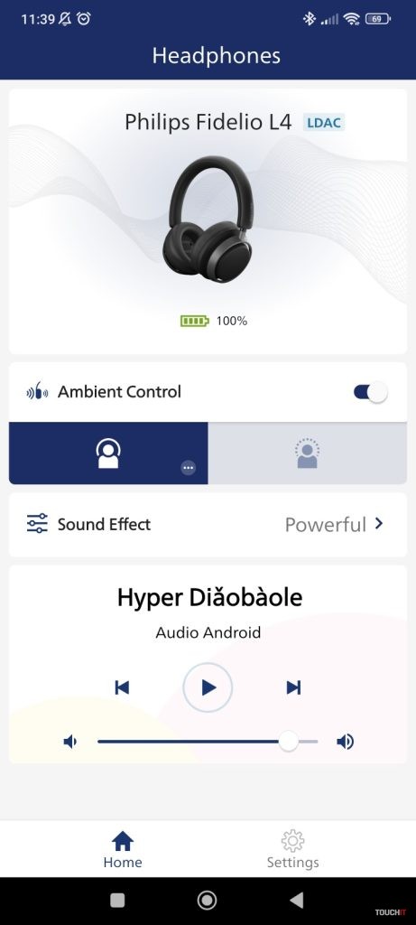 philips fidelio l4 aplikacia a nastavenie sluchadiel