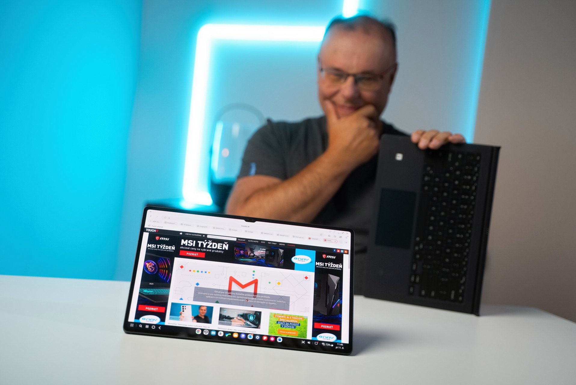 Galaxy Tab S9 Ultra: takto sa dá tablet využiť ako počítač (VIDEO)