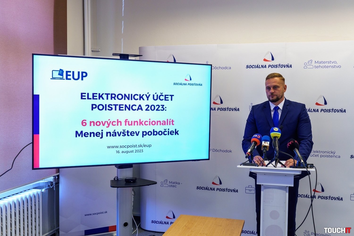 Dôvod, prečo si aktivovať Elektronický účet poistenca: V aplikácii pribudli šikovné funkcie