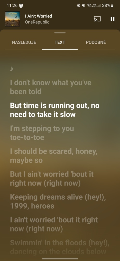 YouTube Music: Texty v reálnom čase sú konečne dostupné pre Android a iOS