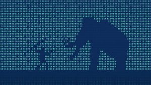 eset - virus ilustracia