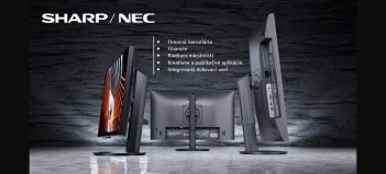Spoločnosť Sharp/NEC uvádza na trh nové 24" a 27" FL dokovacie LCD displeje