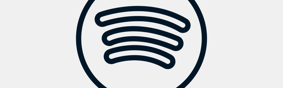 ciernobiele spotify logo
