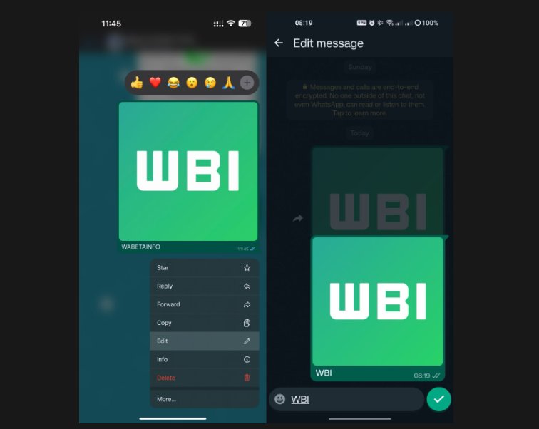 WhatsApp ako plnohodnotný textový editor