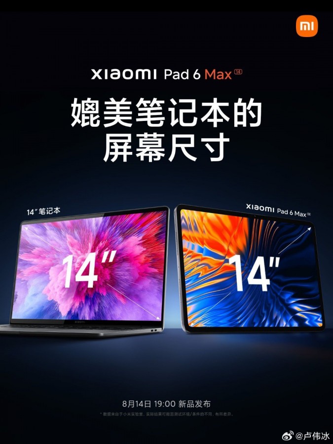 Xiaomi Tab 6 Pro Max so 14-palcovým displejom