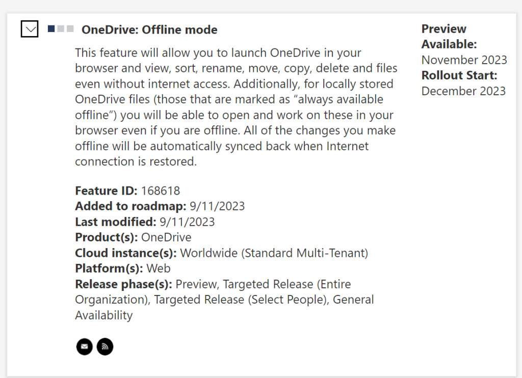 onedrive offline browser