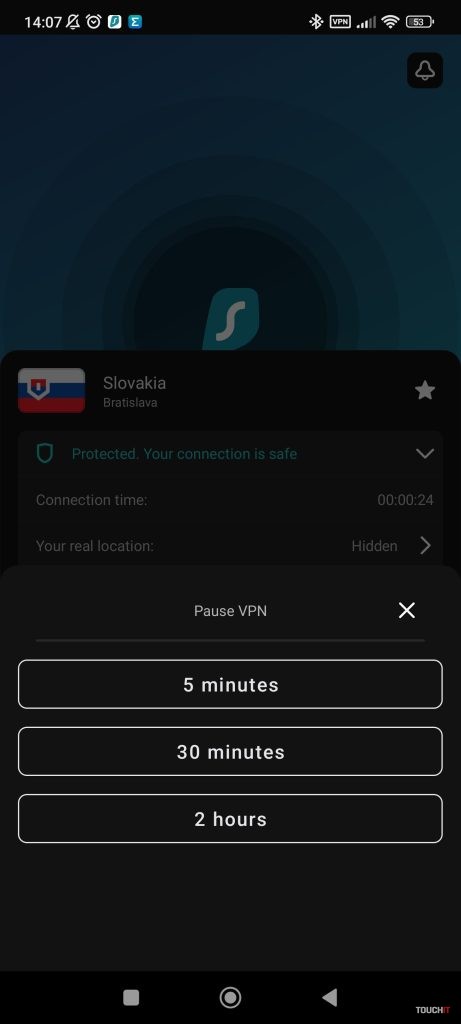 surfshark android smartphone