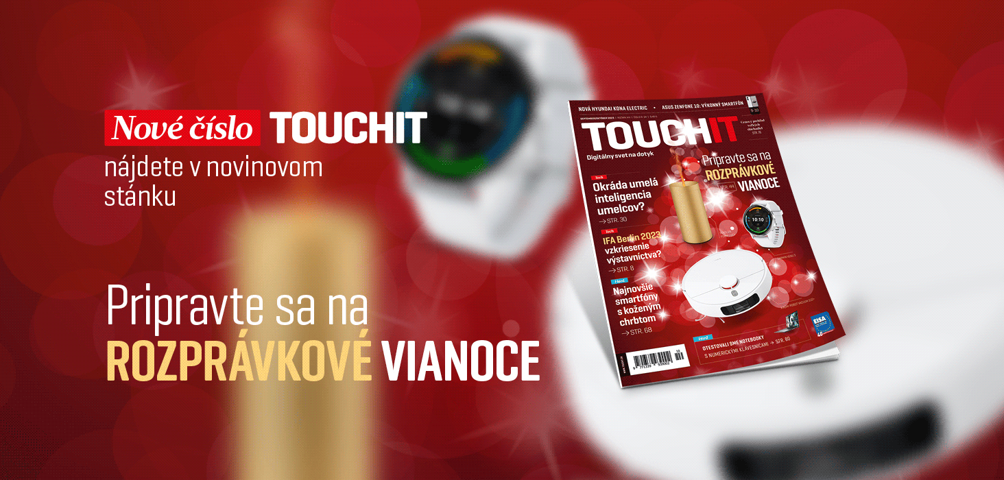 Nové vianočné vydanie TOUCHIT už v predaji