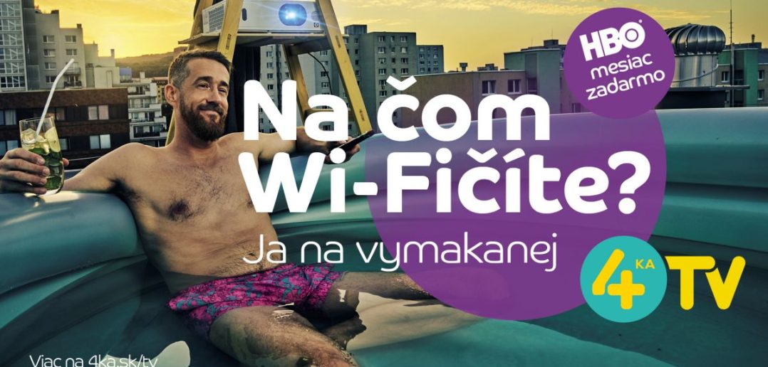 Nová kampaň 4ky sa pýta „A na čom Wi-Fičíte?“