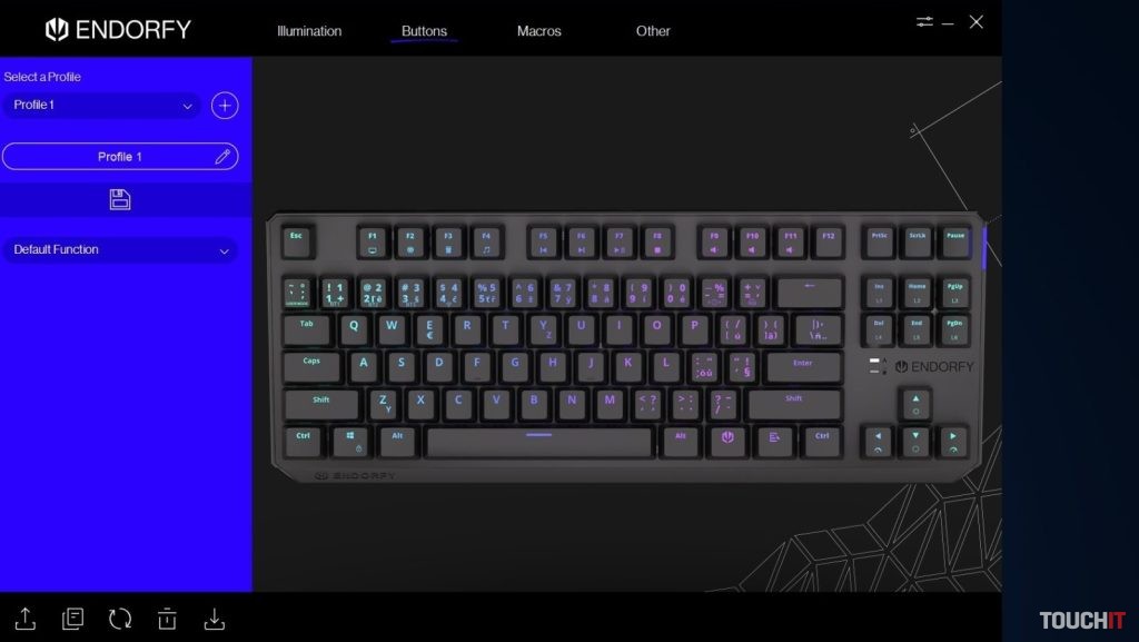 Endorfy Thock TKL Wireless Red