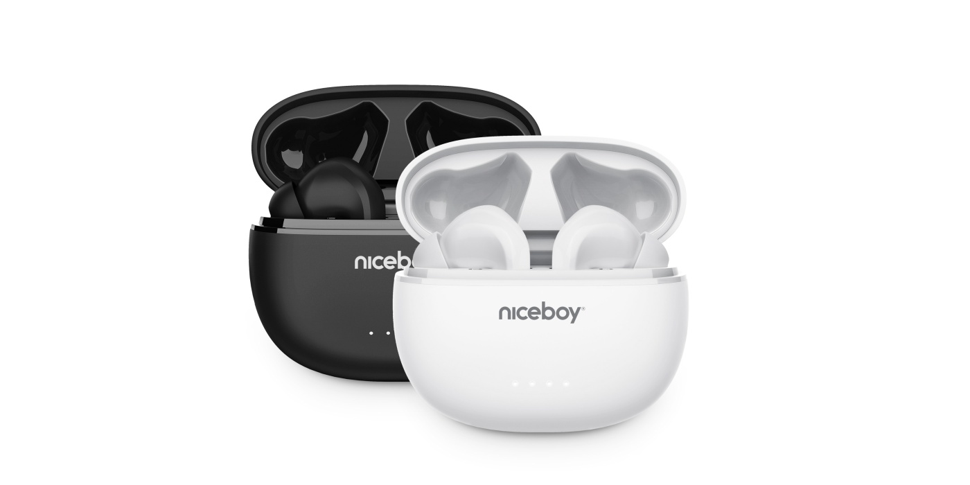 Niceboy HIVE Pins 3 ANC: Slúchadlá s dlhou výdržou