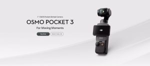 Vrecková kamera DJI Pocket 3 s 1-palcovým snímačom, otočným displejom a rýchlym nabíjaním