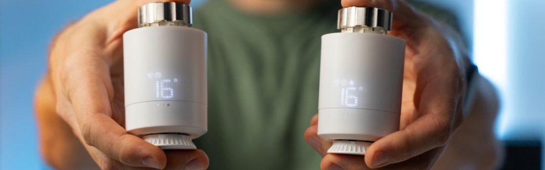 Inteligentné radiátorové hlavice Hama