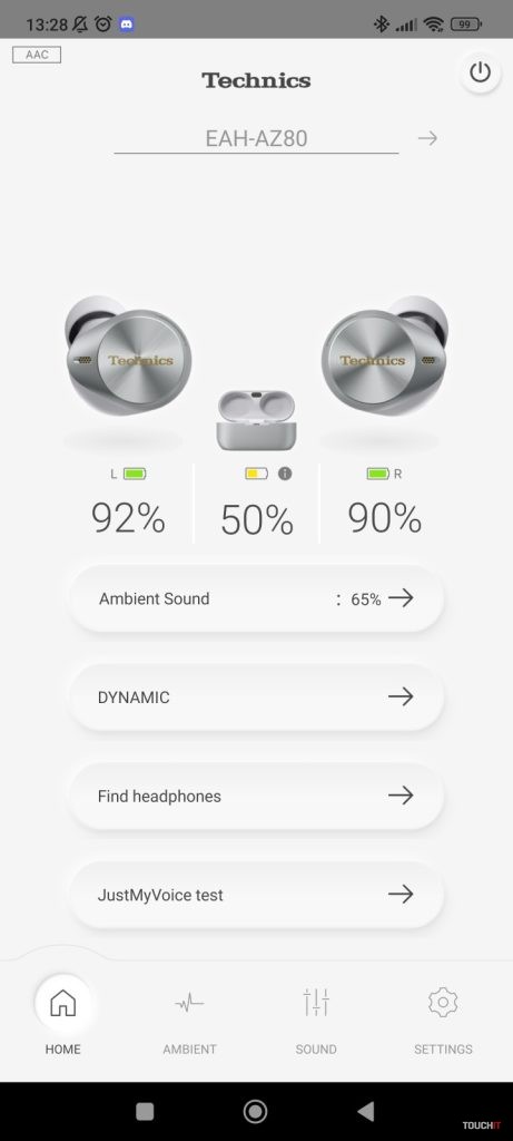 technics aplikacia na sluchadla