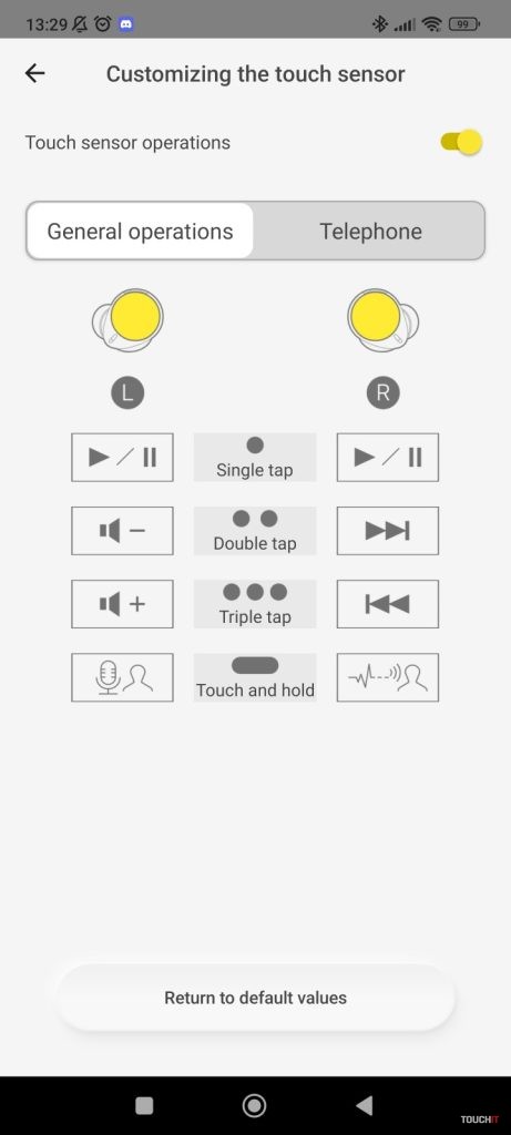technics aplikacia na sluchadla