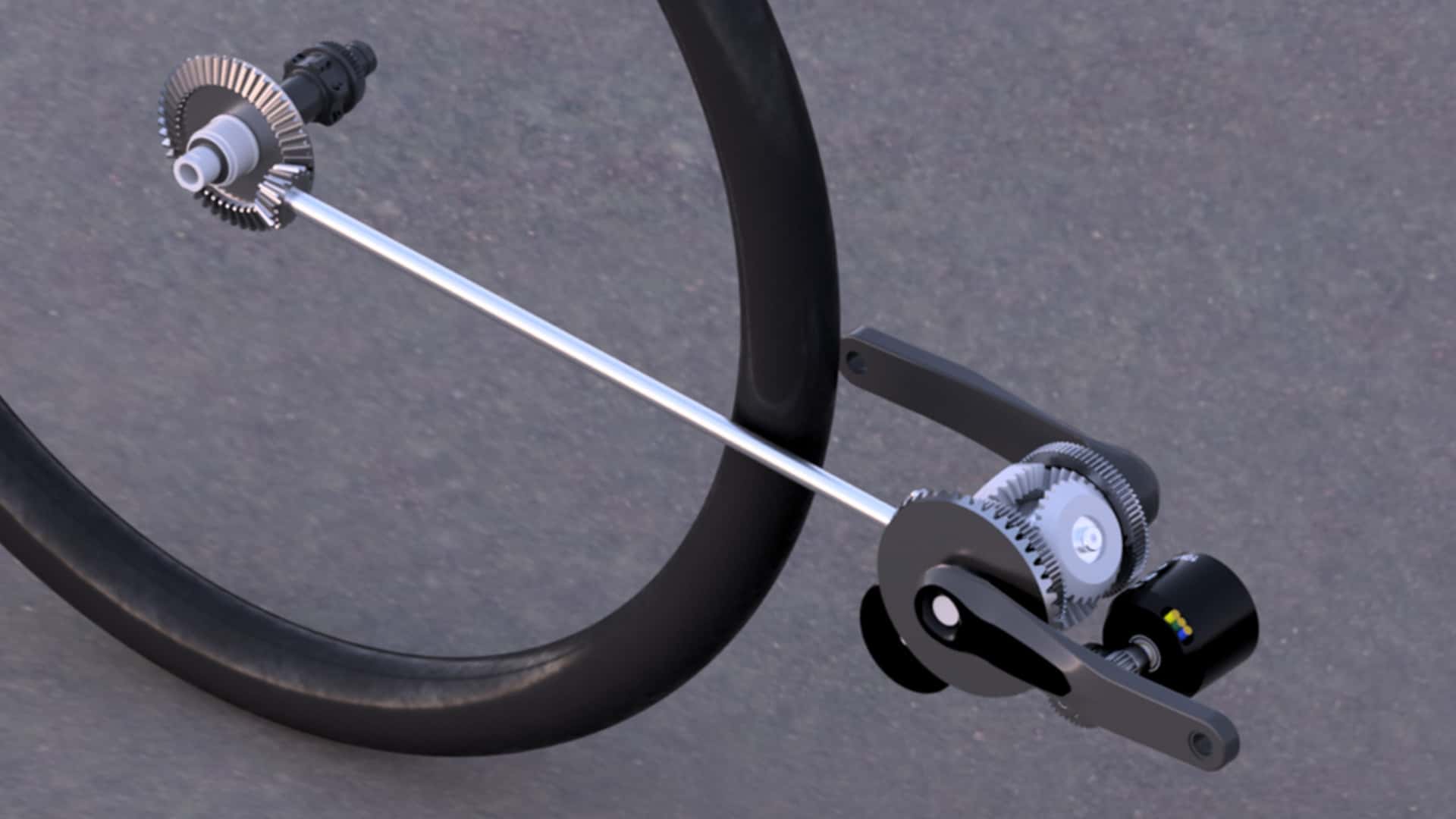 Orbit Drive: Nový systém pohonu pre elektrické bicykle na báze CVT prevodovky s hnacím hriadeľom