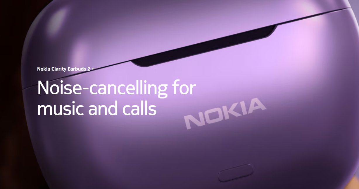 Nokia predstavila nové slúchadlá Clarity Earbuds 2+