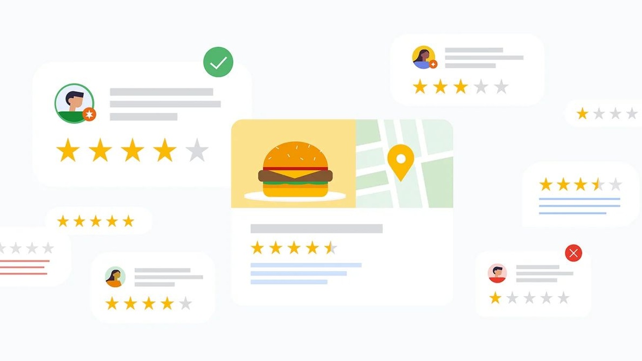 Google Mapy: Recenzie a hodnotenie je podrobené kontrole
