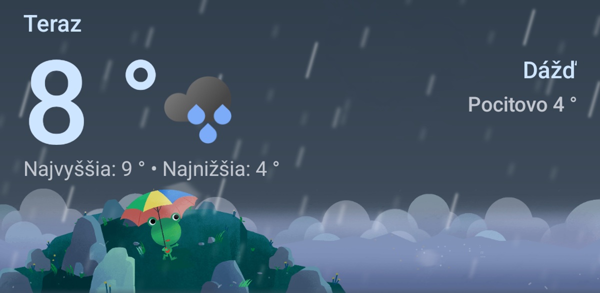 Najlepšie počasie zadarmo má Google, vyskúšajte ho