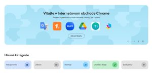 Chrome Web Store dostal nový dizajn