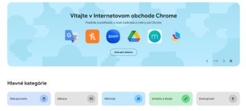 Chrome Web Store dostal nový dizajn