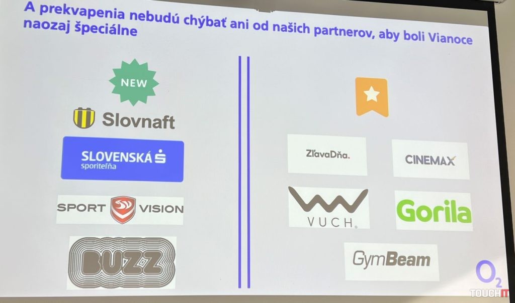 O2 vianočná ponuka pre rok 2023