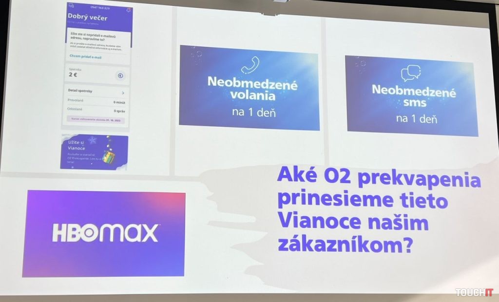 O2 vianočná ponuka pre rok 2023