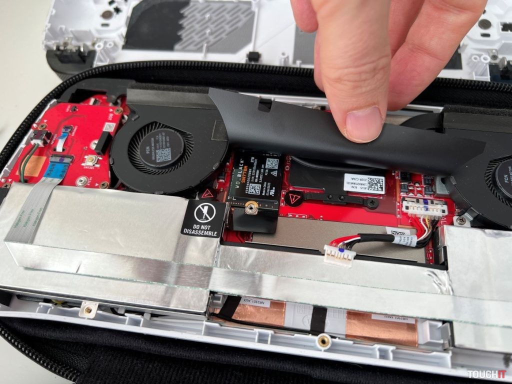 ROG ALLY: Výmena SSD disku