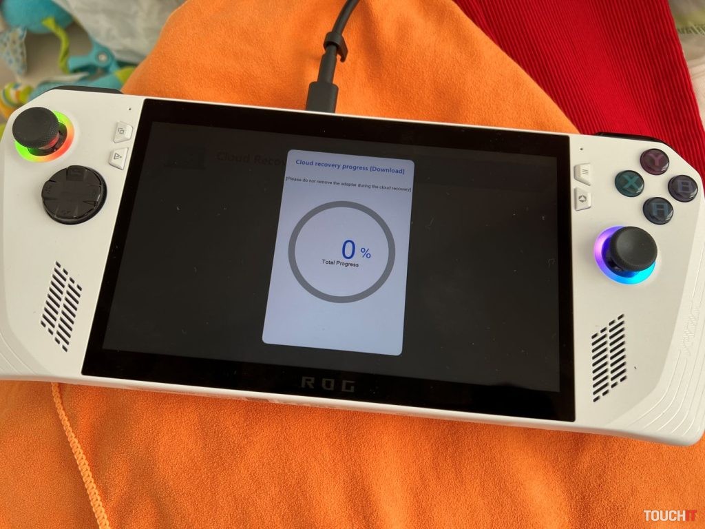 ROG ALLY: Výmena SSD disku