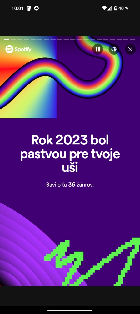 Spotify Wrapped, alebo “v kocke”, nájdete priamo v aplikácii