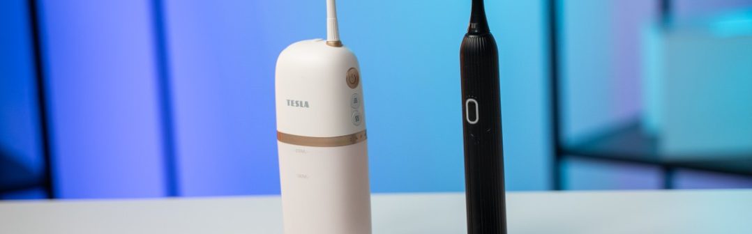 Sonická zubná kefka Tesla a ústna sprcha Tesla