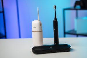 Sonická zubná kefka Tesla a ústna sprcha Tesla