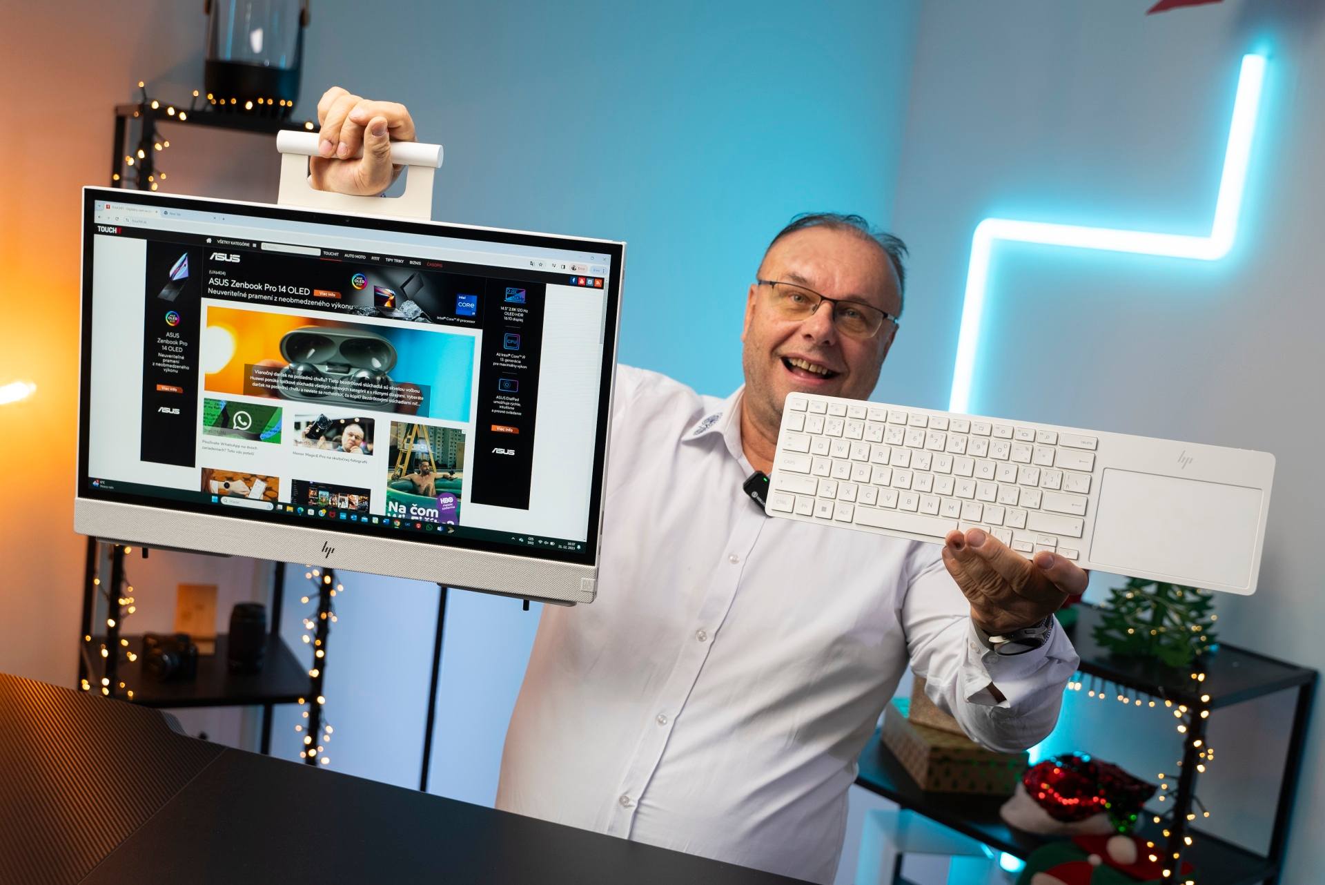 HP ENVY MOVE: Zaujímavý počítač typu All-In-One