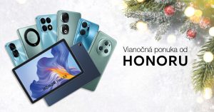Predvianočná ponuka HONOR prináša veľký výber za rozumné ceny