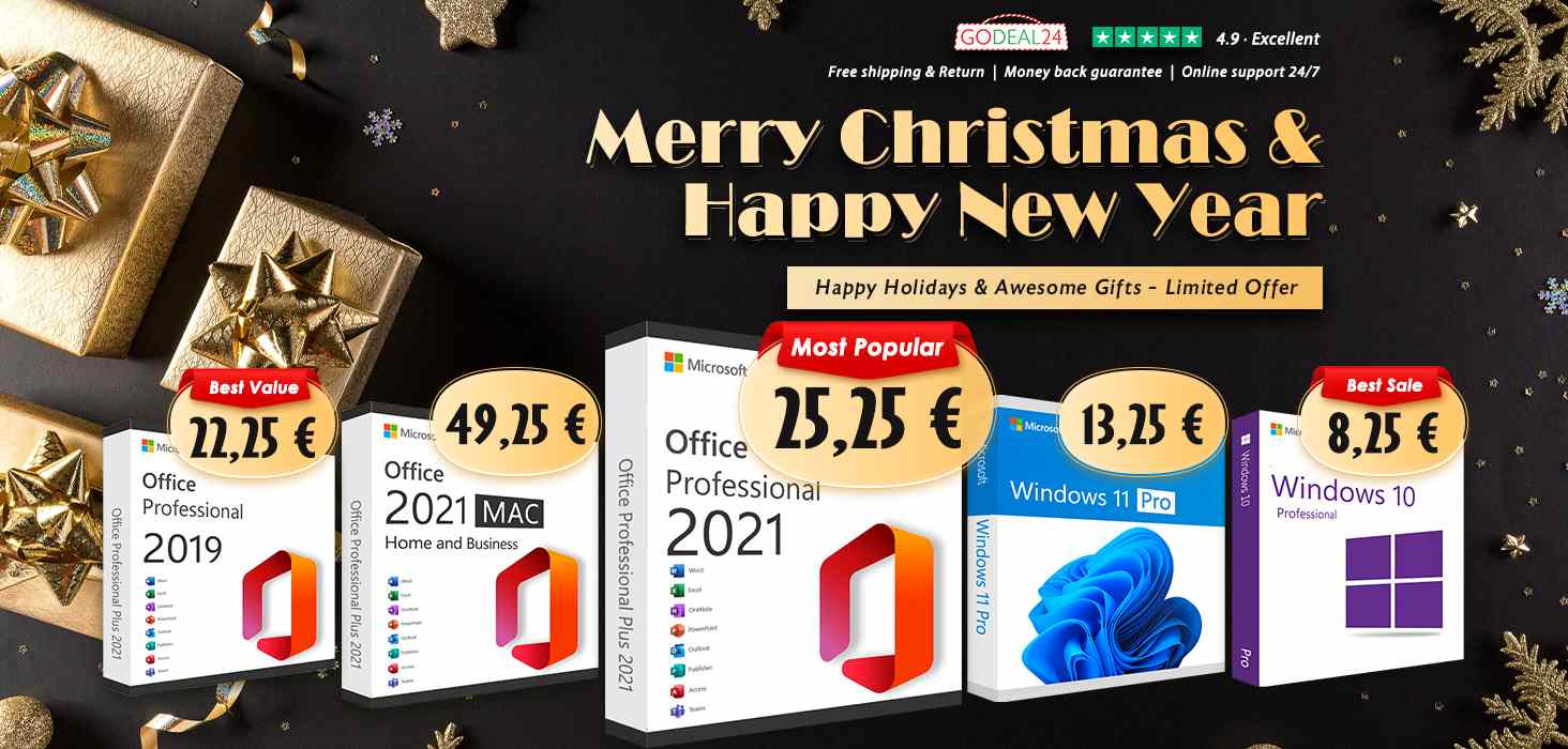 Novoročná ponuka Godeal24 vám umožní lepšie využívať váš počítačový systém!