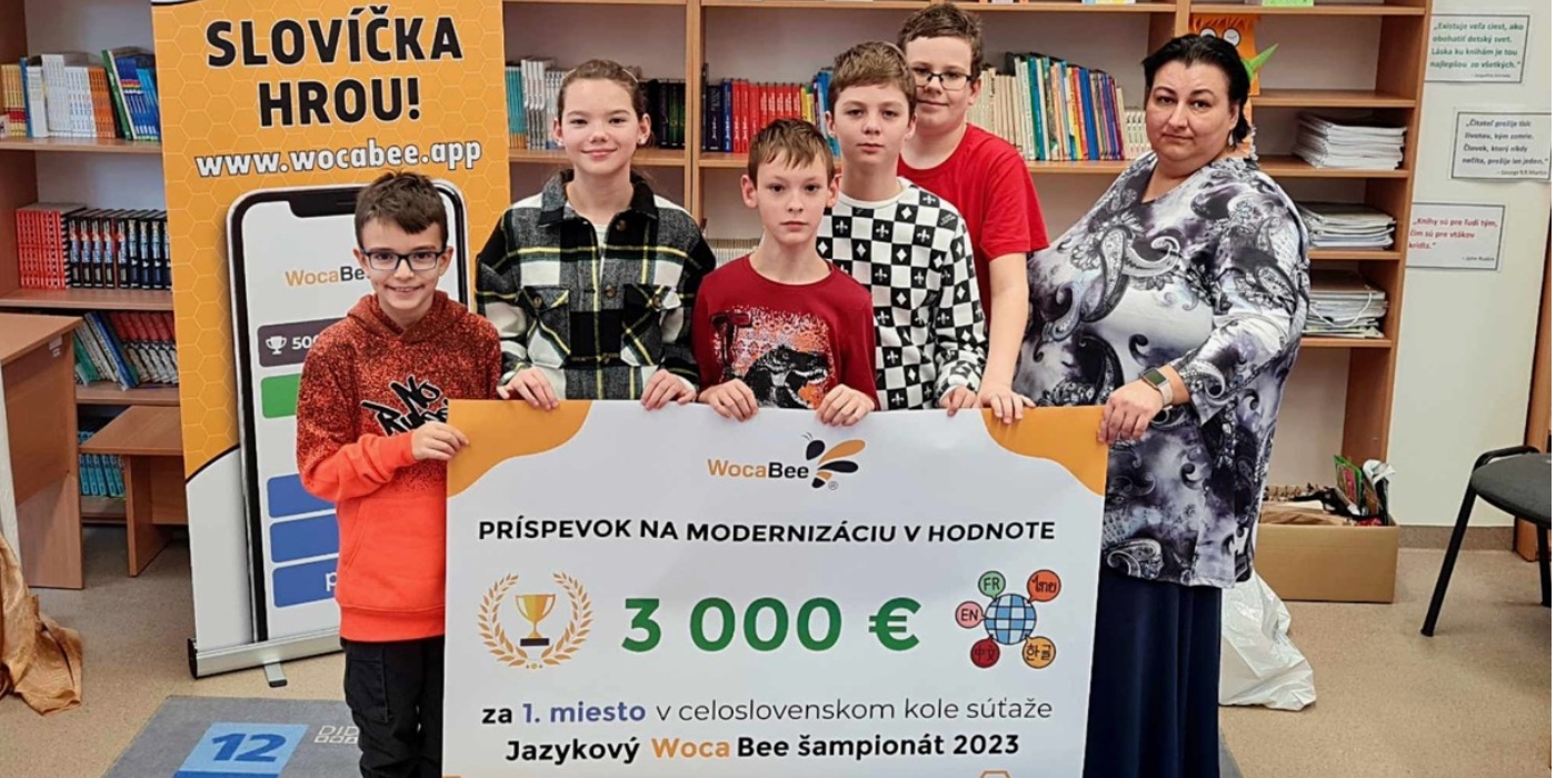 Piataci z Košíc porazili v jazykoch celé Slovensko. Pre školu získali 3000 eur na modernizáciu.
