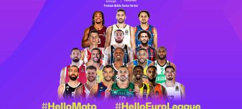 Basketbalová Euroliga x Motorola partnerstvo