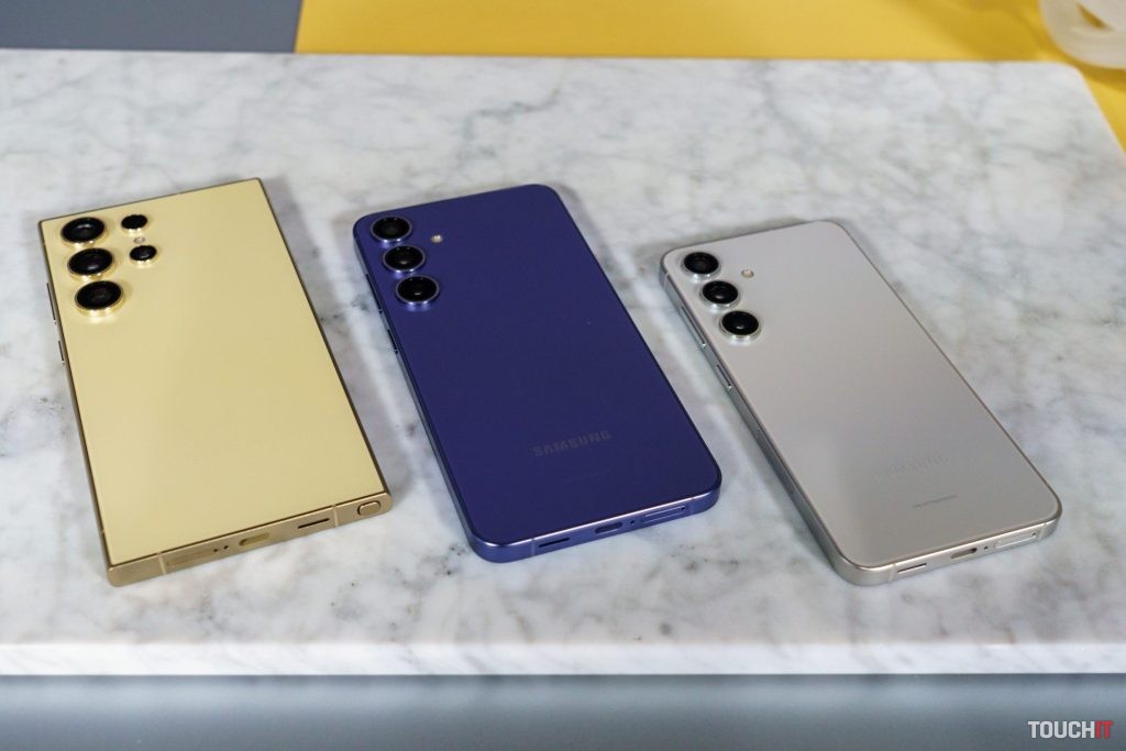 Samsung Galaxy S24, S24+ a S24 Ultra