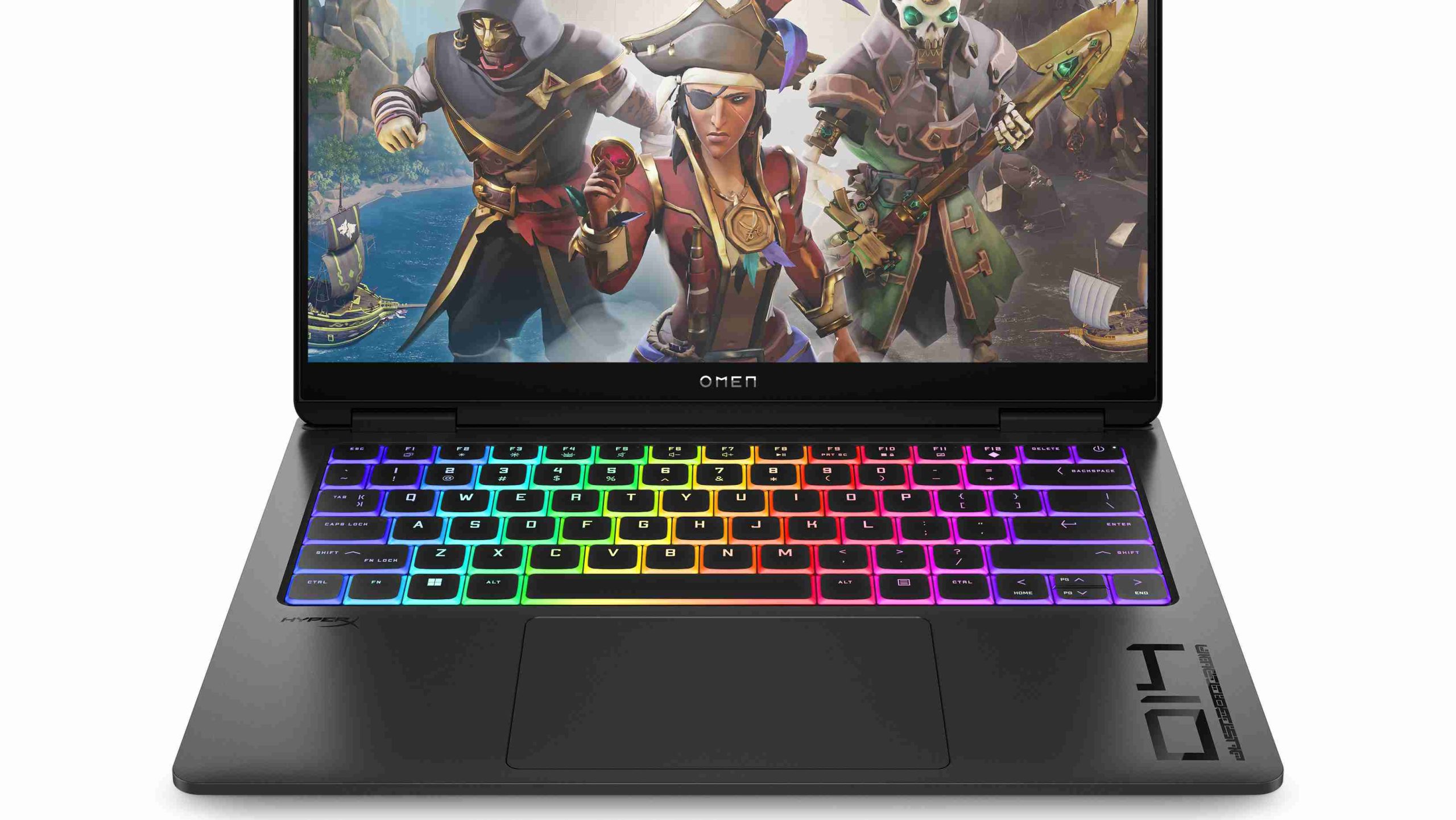 Notebook OMEN Transcend: Netradičná klávesnica s oddelenými šípkami