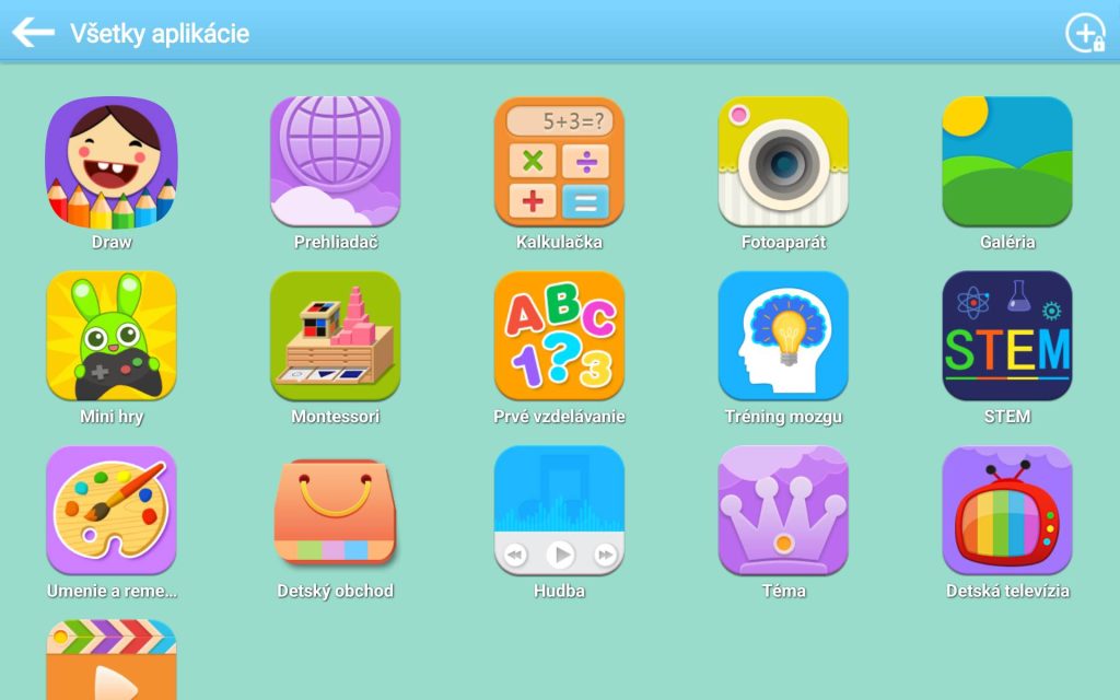 Doogee T20Mini Kid detska aplikacia