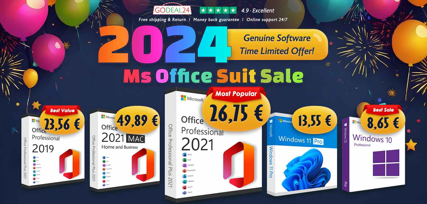 Zaplaťte len 26,75 € za balík Office 2021 a začnite nový rok organizovane!