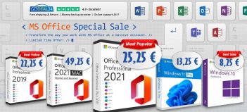 Upgradujte svoj počítač na Microsoft Office 2021 (Lifetime) a Windows 11 (od 10 €) vo výpredaji Godeal24 Office!