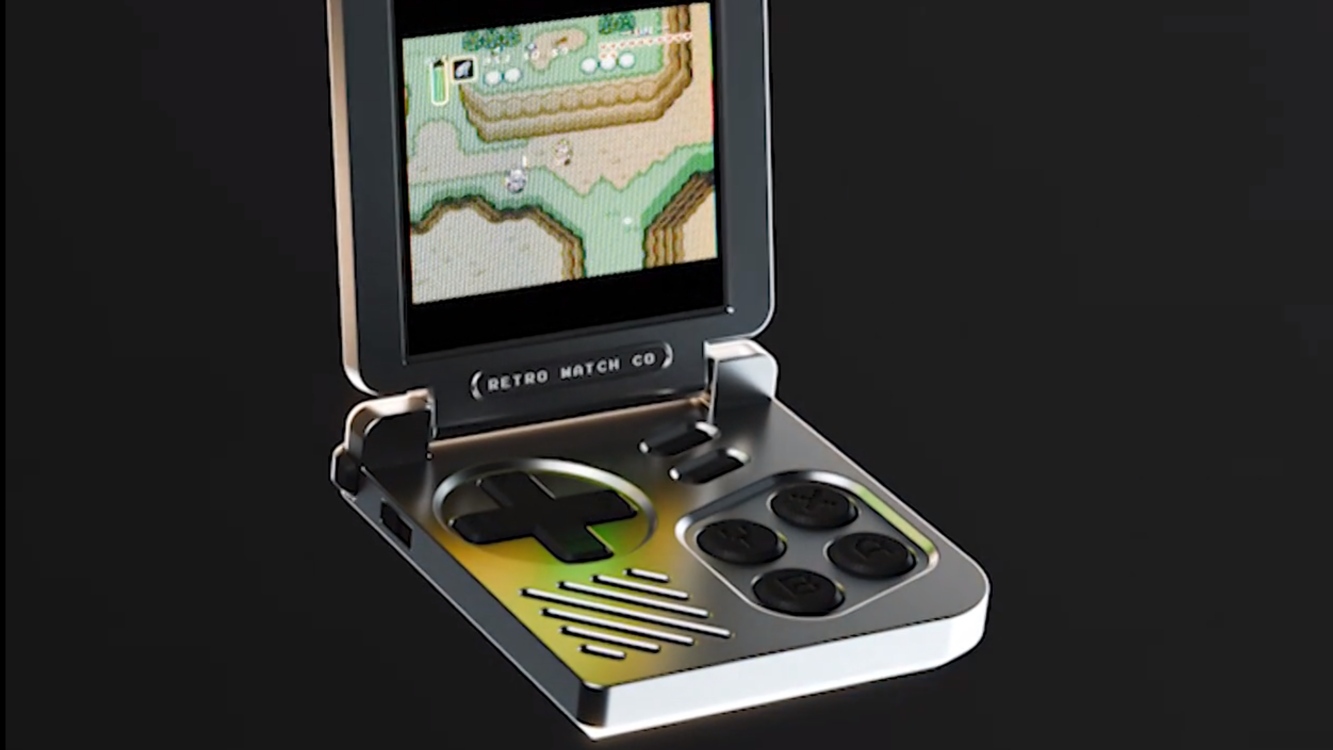 Otváracie hodinky na ruku sú herná konzola