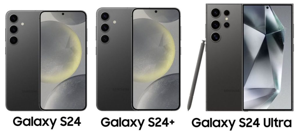 Samsung Galaxy S24, S24+ a S24 Ultra