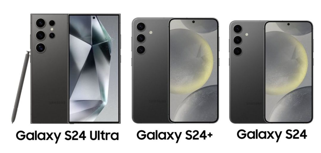 Samsung Galaxy S24 Ultra, S24+ a S24