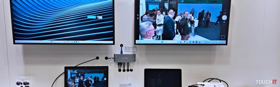 Prezentácia Vivolink Duo USB Hub na výstave ISE 2024
